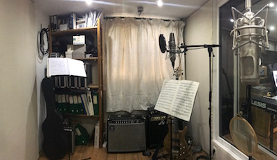 Sound recordings room JMB Studio