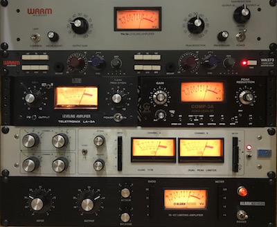 Audio FX equipment at JMB Studio